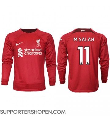 Liverpool Mohamed Salah #11 Hemma Matchtröja 2022-23 Långärmad